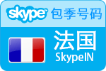 3个月法国SkypeIn在线号码